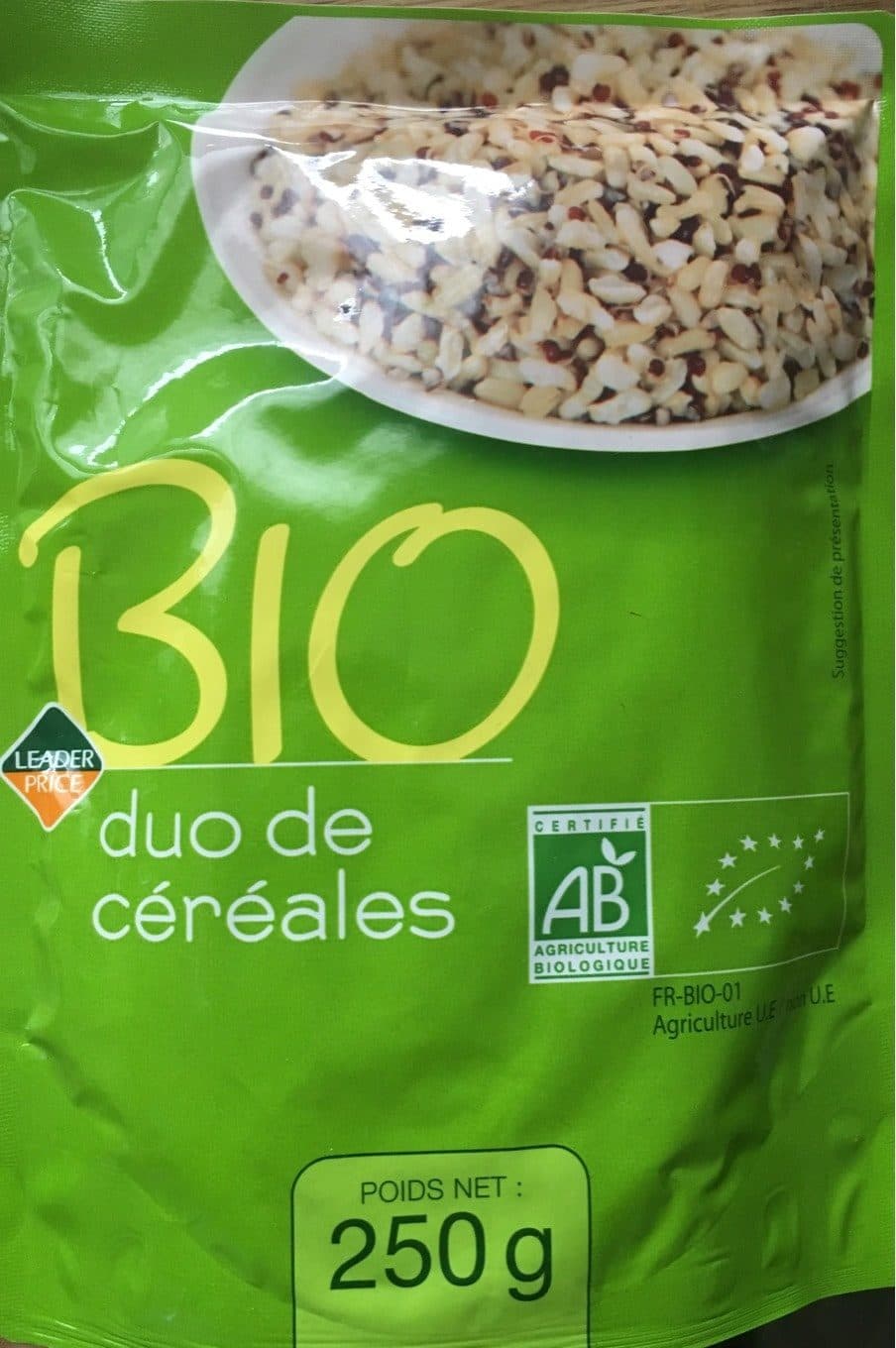 Leader Price Duo de Céréales packshot