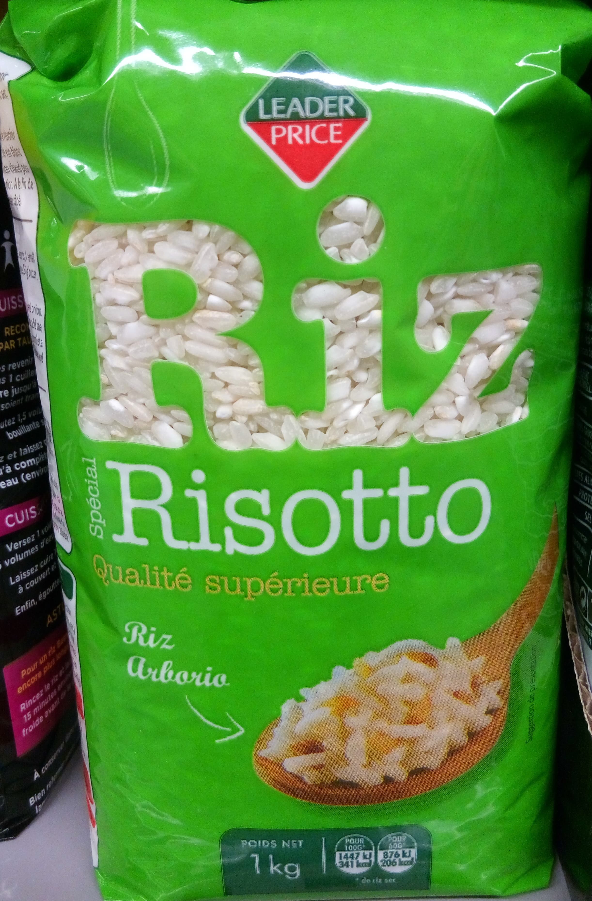 Leader Price Riz spécial Risotto packshot