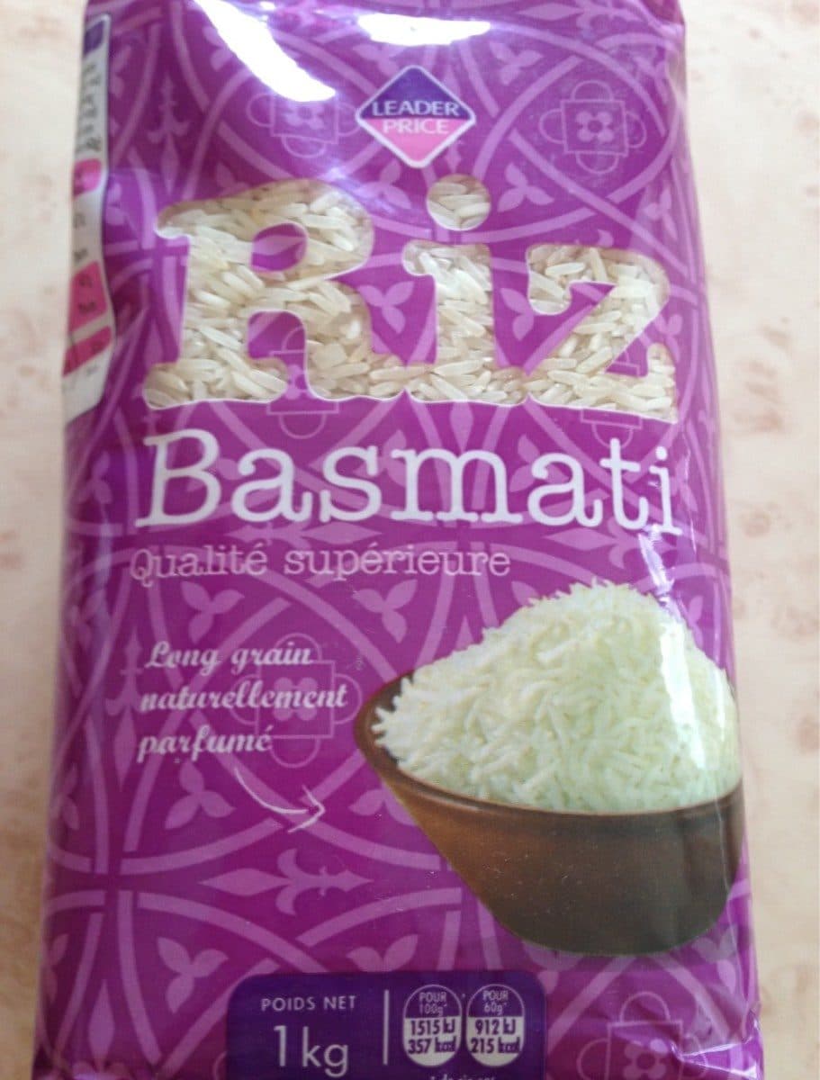 Leader Price Riz Basmati packshot