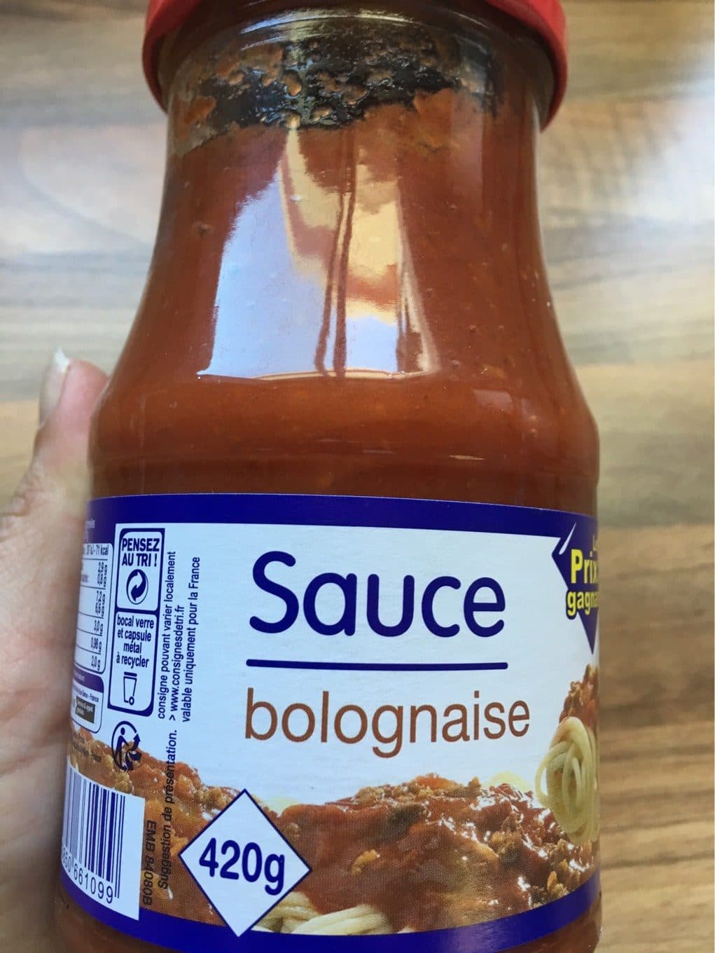 Le prix gagnant Sauce bolognaise packshot