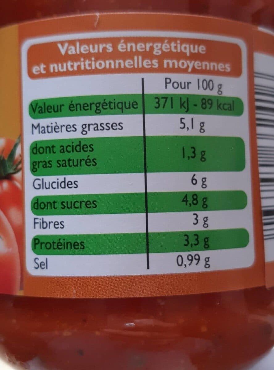 Leader Price Sauce parmesan packshot