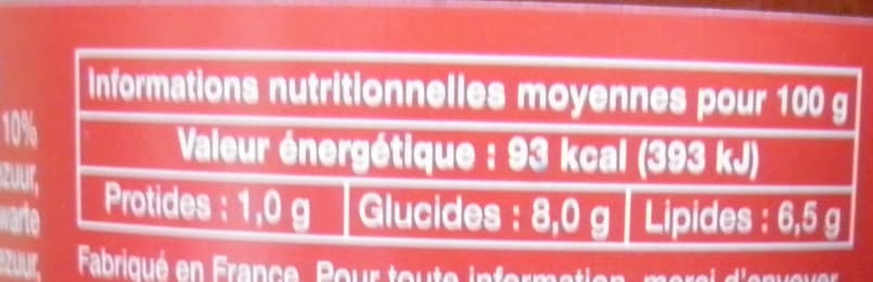 Leader Price Sauce Tomate aux Olives packshot