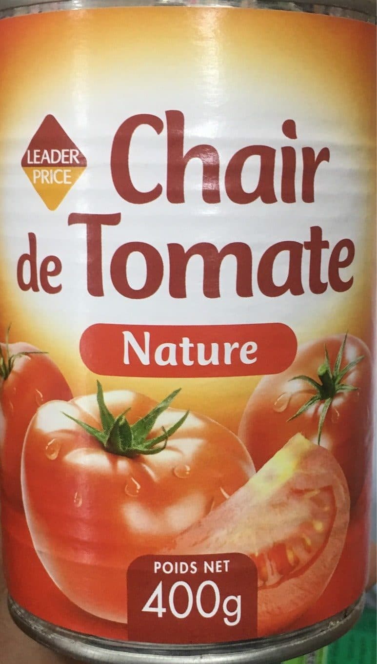 Leader Price Chair de tomate Nature packshot