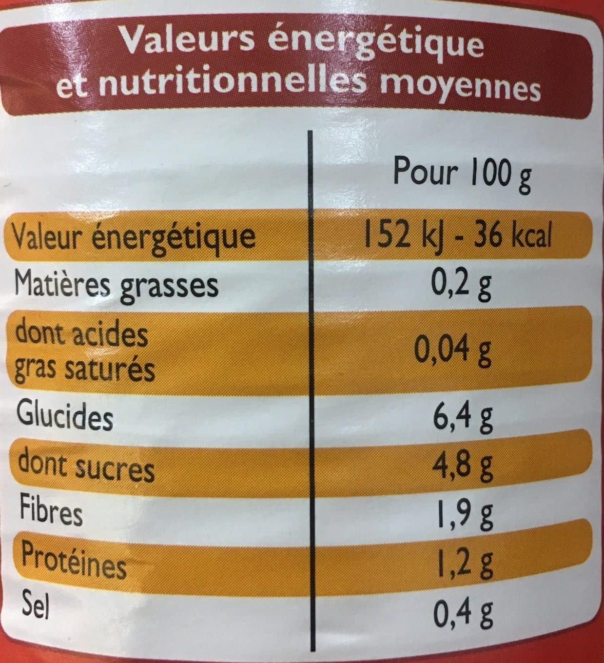 Leader Price Chair de tomate Nature packshot