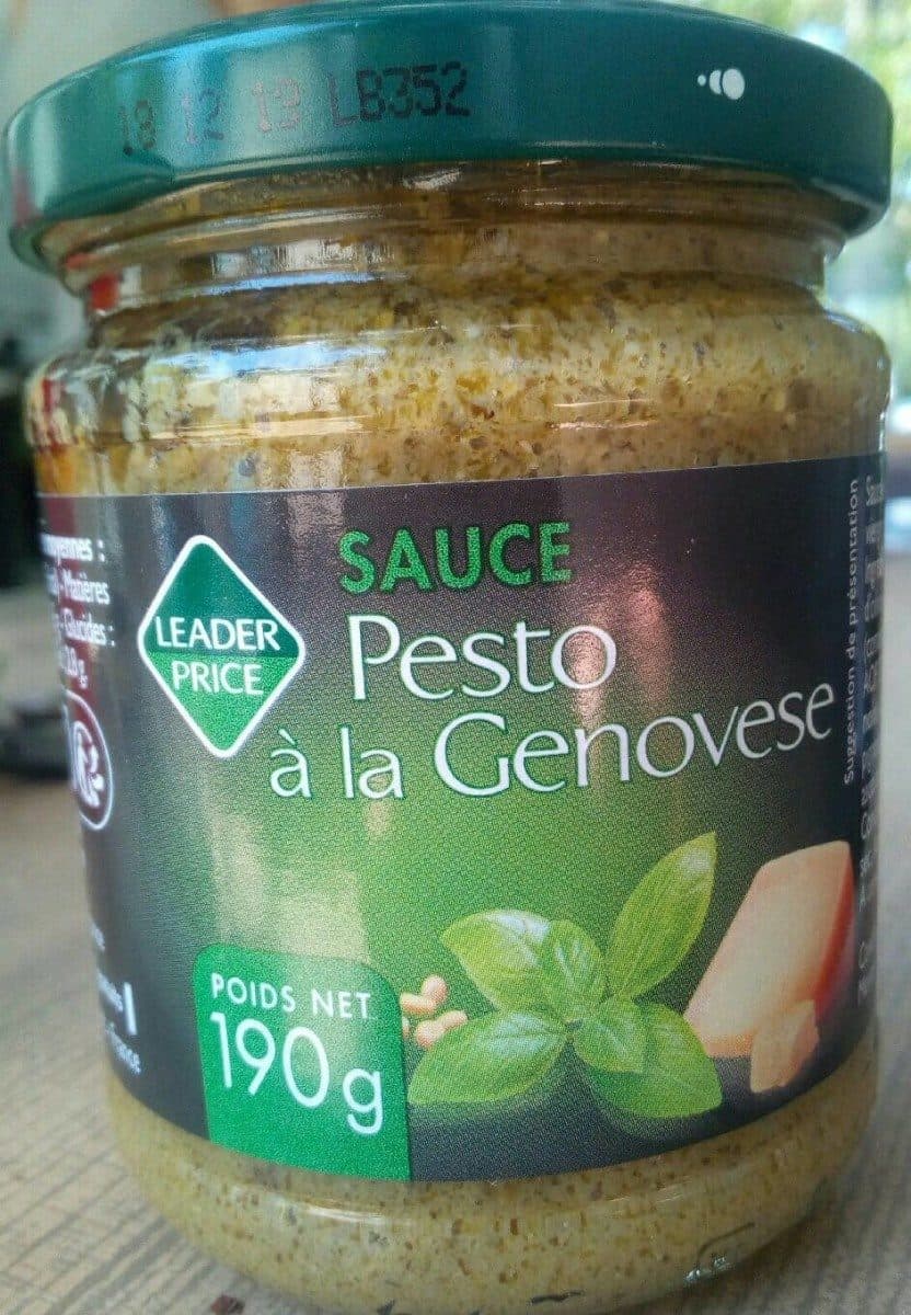 Leader Price Sauce pesto à la Genovese packshot