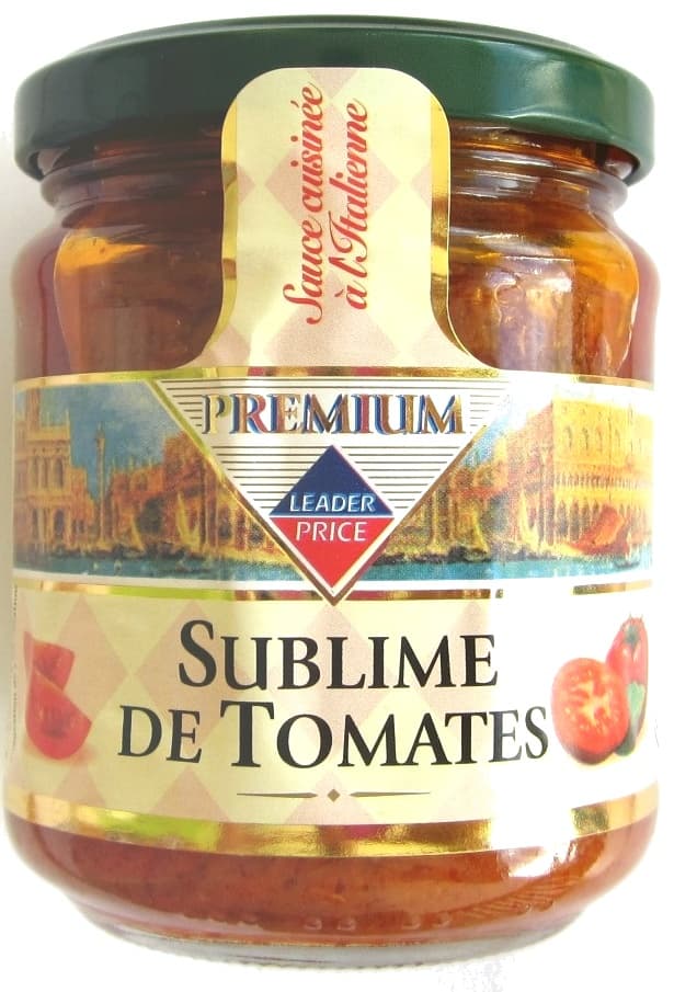 Leader Price Sublime de tomates packshot