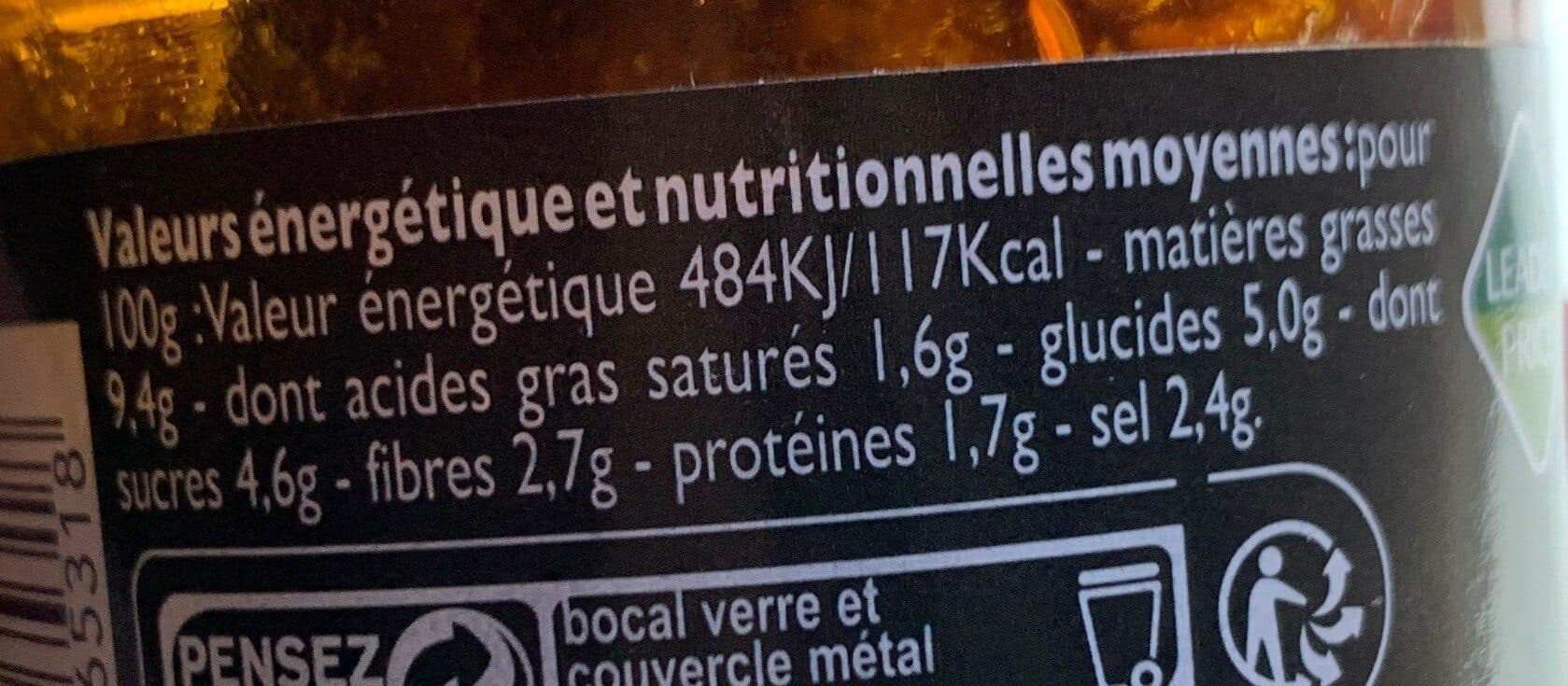 Leader Price Sauce Tomate aux Olives packshot