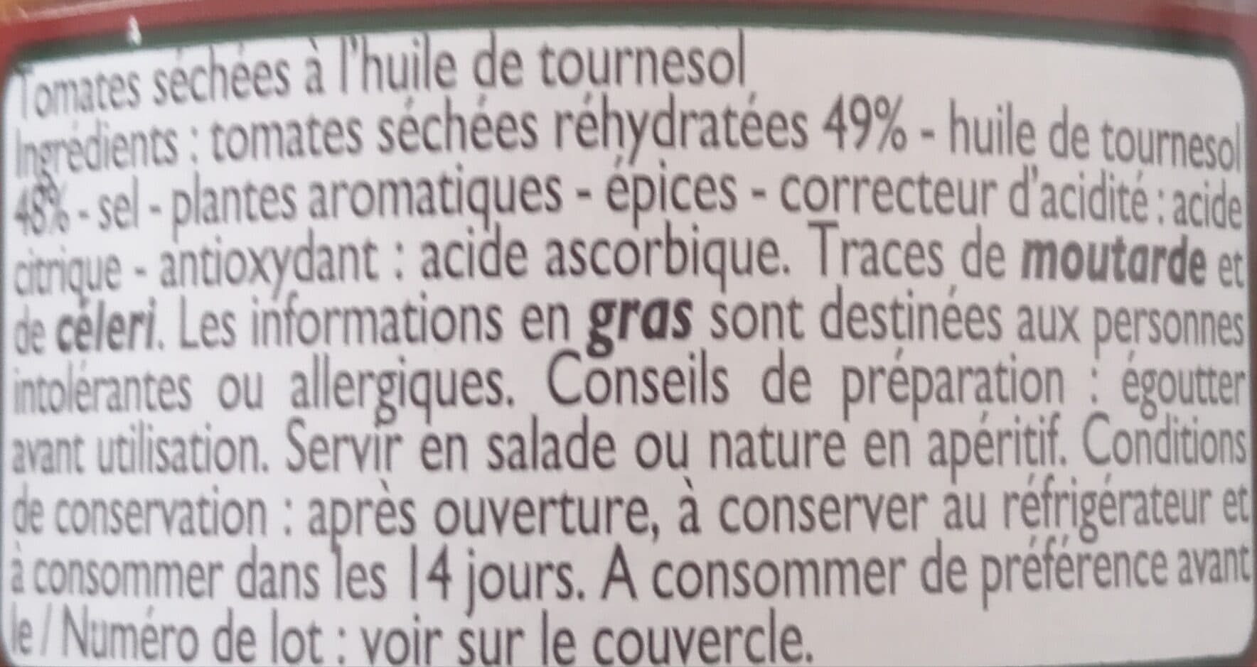 Leader Price Antipasti Tomates séchées packshot