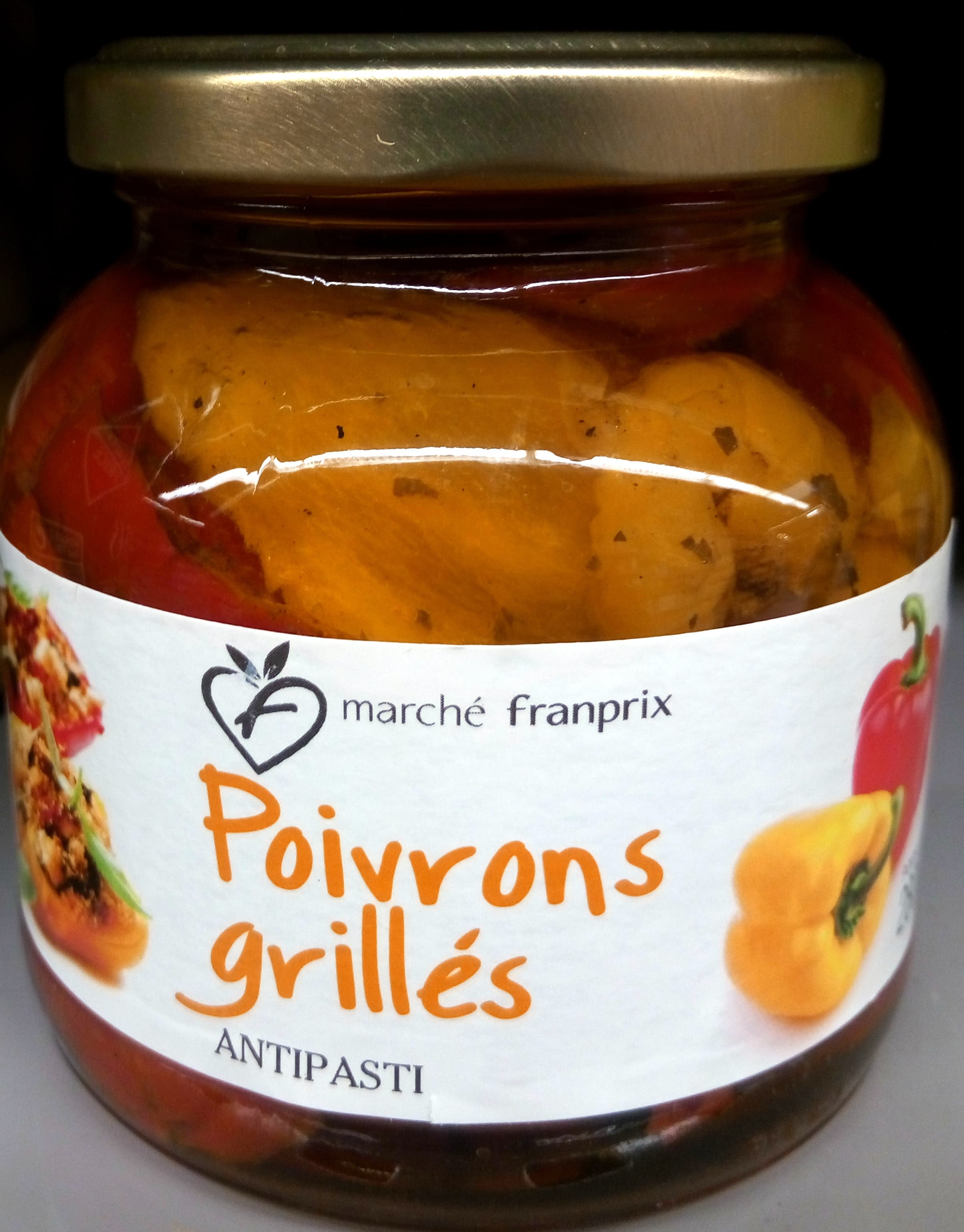 Marché Franprix Poivrons grillés packshot