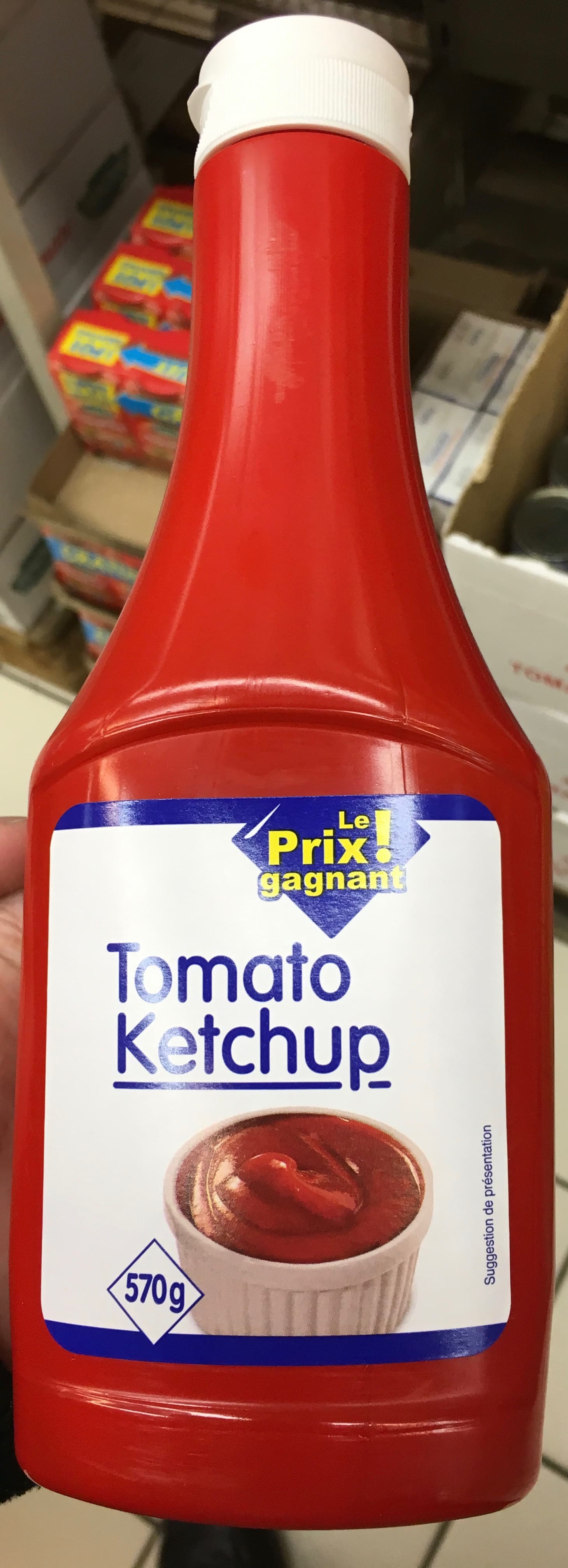 LE PRIX GAGNANT ! Sauce ketchup packshot
