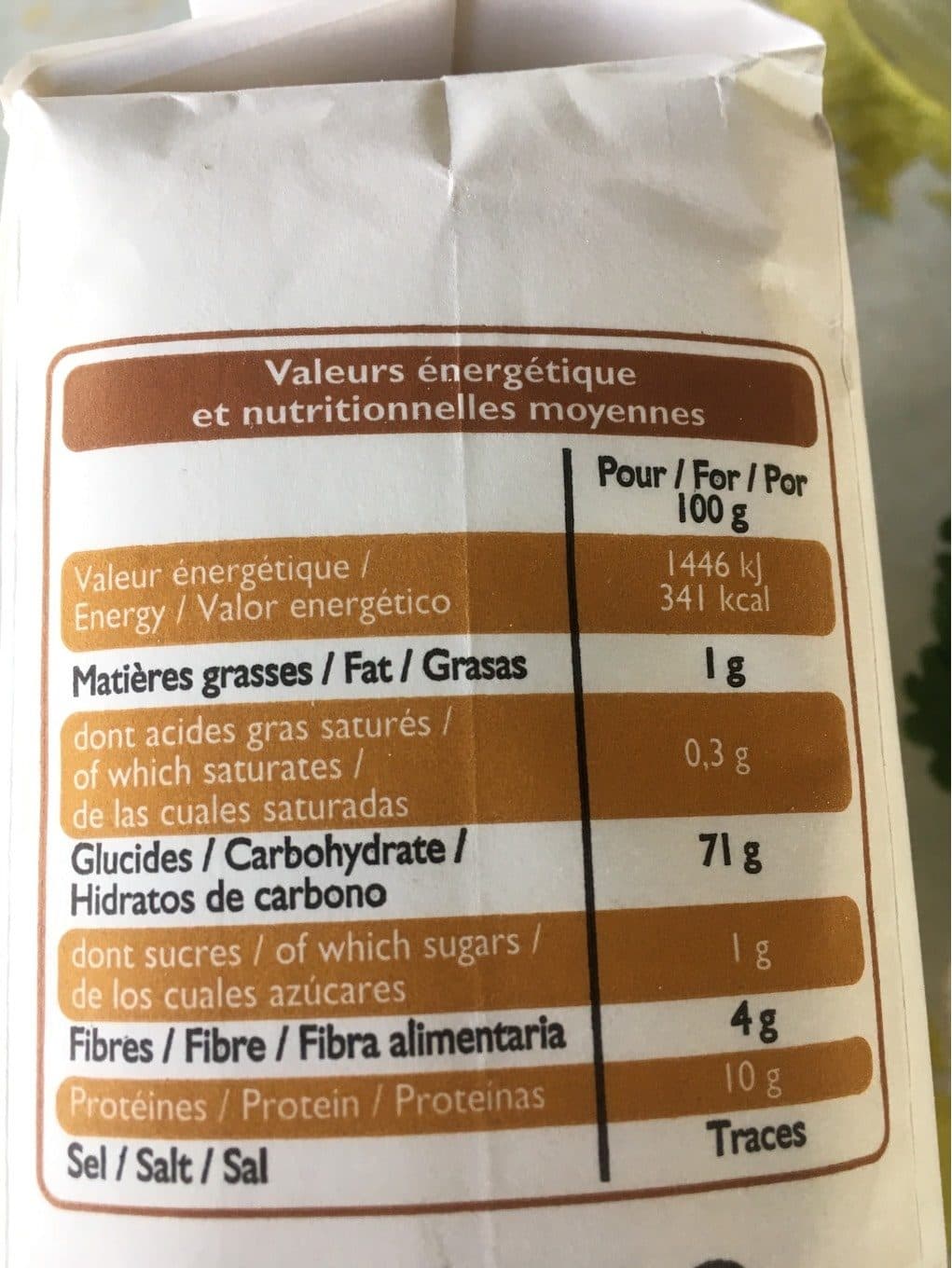 Leader Price Farine de blé packshot