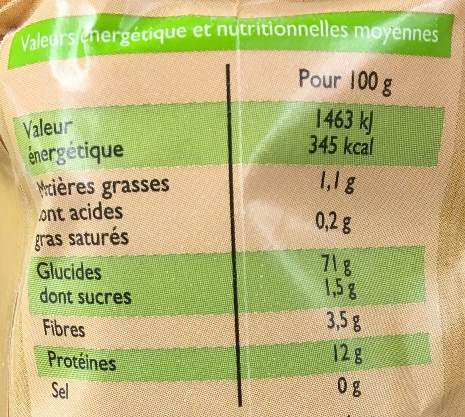 Leader Price Farine de blé packshot