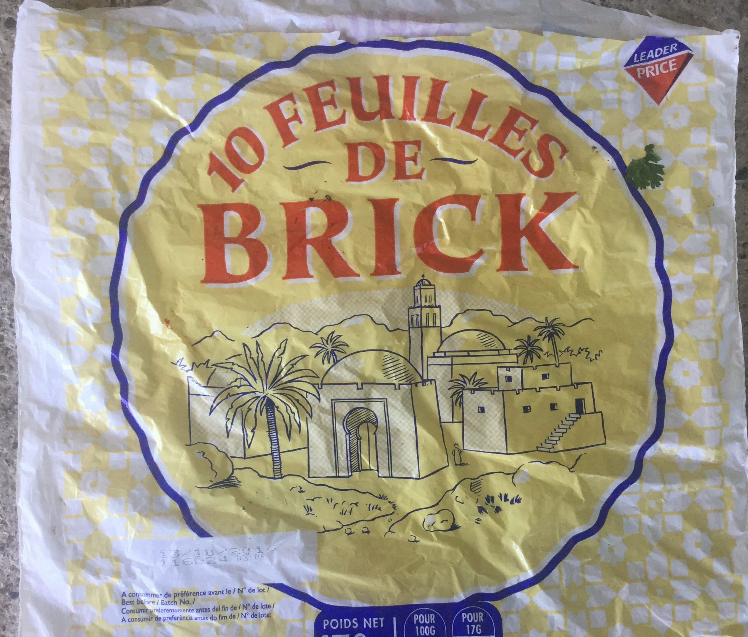 Leader Price Feuilles de brick packshot