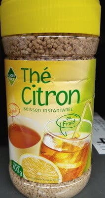 Leader Price Thé citron packshot
