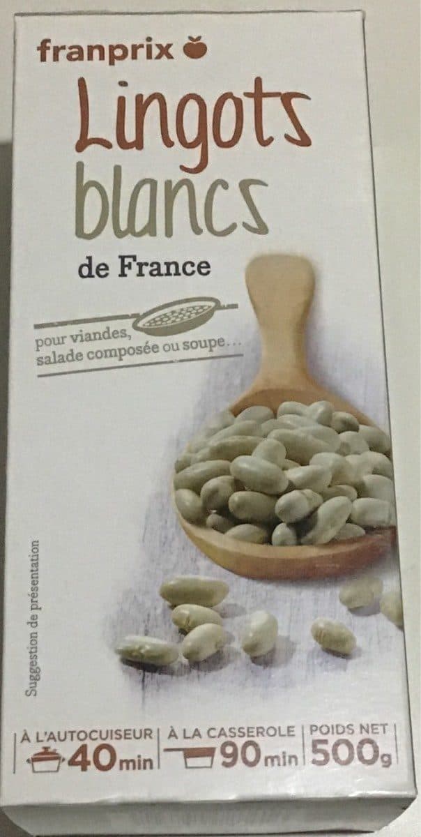 Franprix Lingots blancs de France packshot