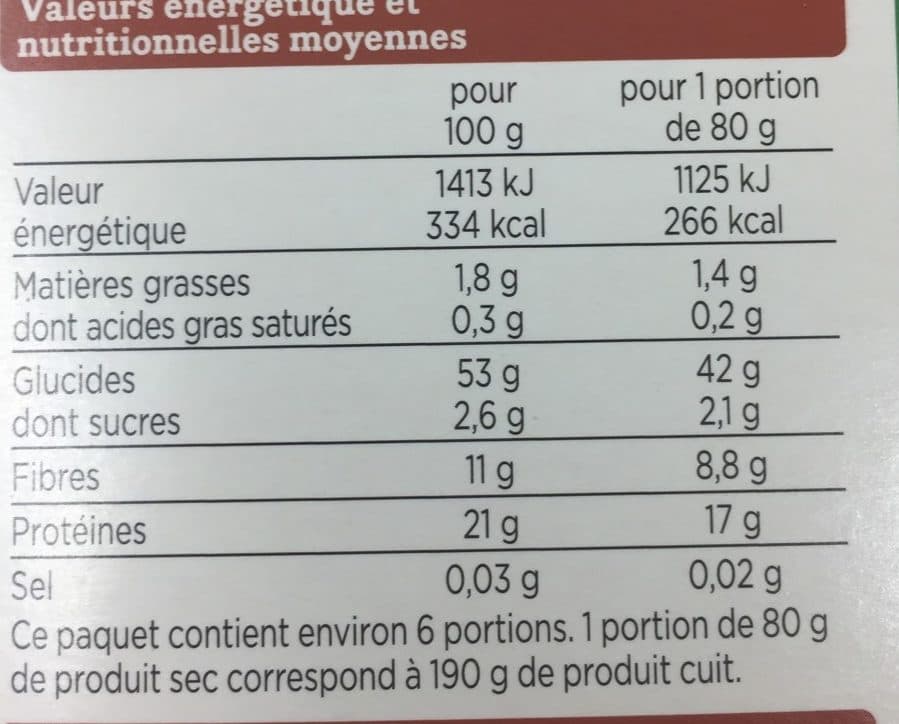Franprix Pois cassés packshot