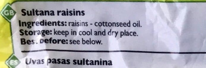 Leader Price Raisins sultanines packshot