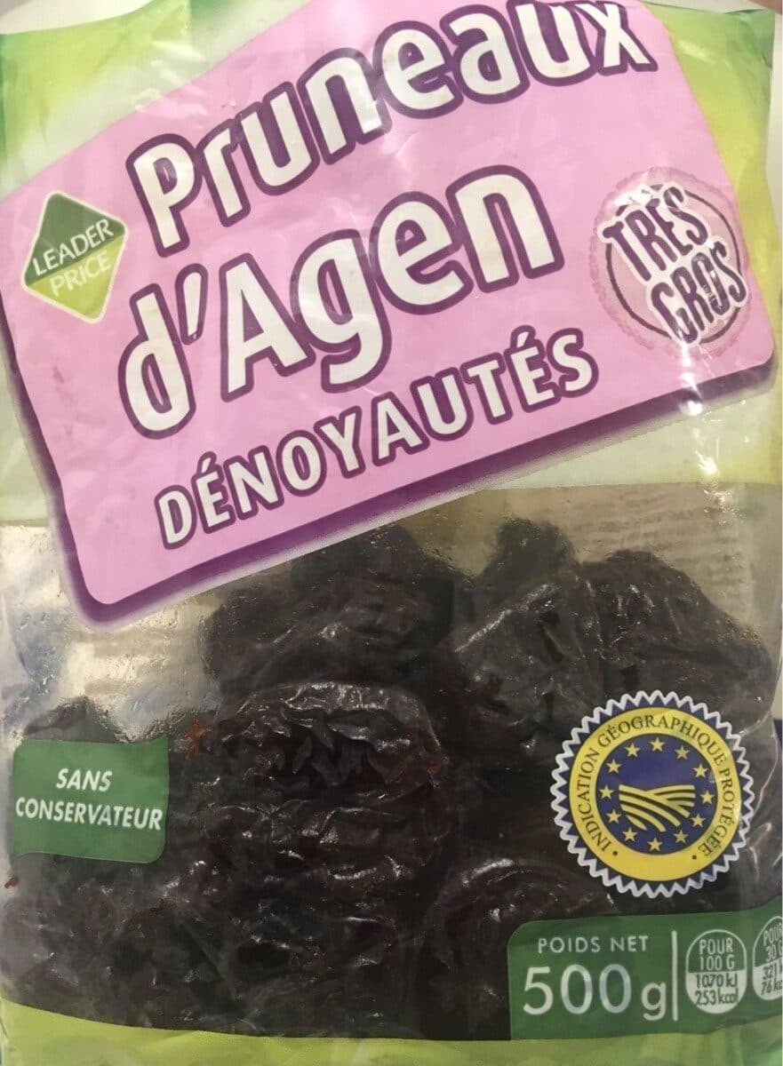 Leader Price Pruneaux d'Agen Dénoyautés Très Gros packshot