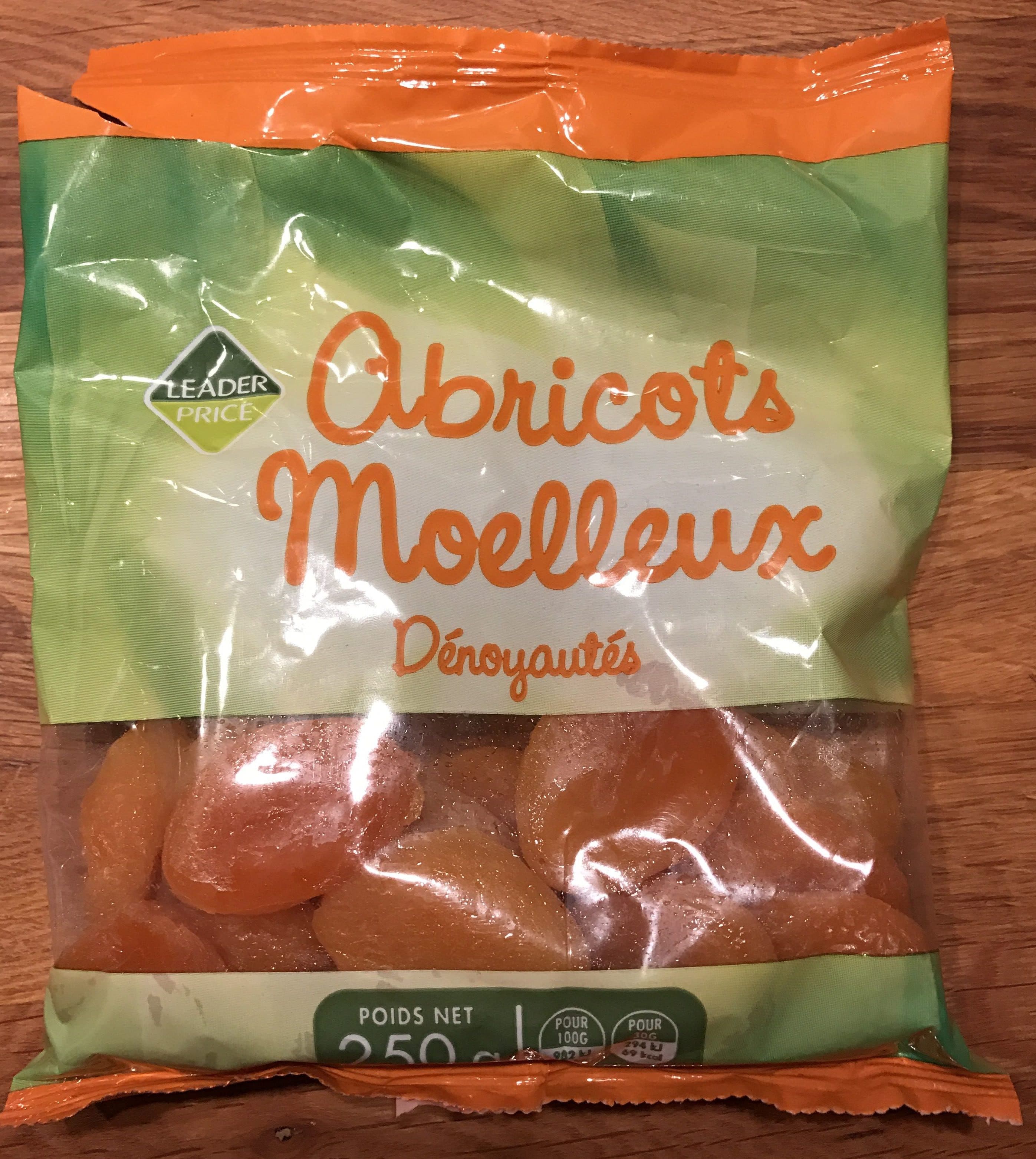 Leader Price Abricots Moelleux Dénoyautés packshot