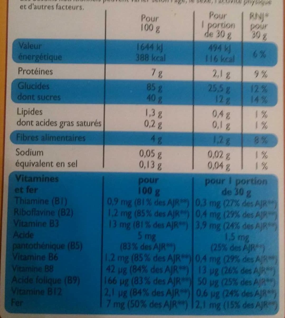 Leader Price Honey Coated Wheat packshot