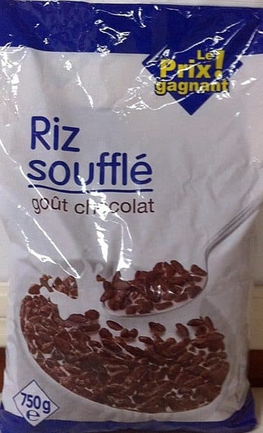 Le Prix Gagnant ! Riz Soufflé Goût Chocolat packshot