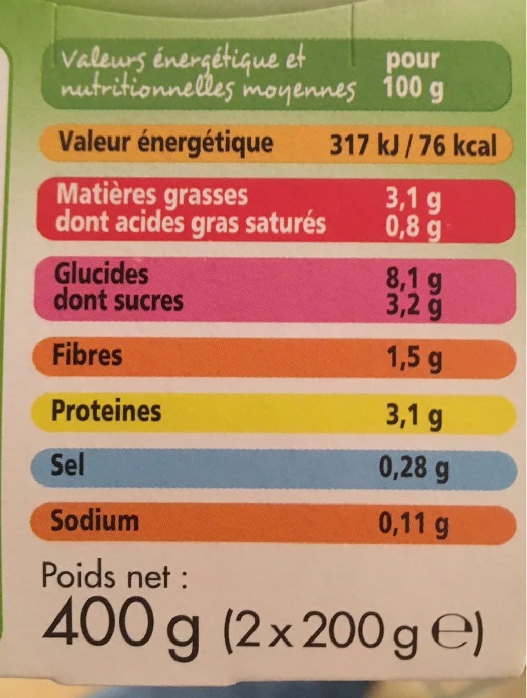 Leader Price Légumes riz et truite packshot