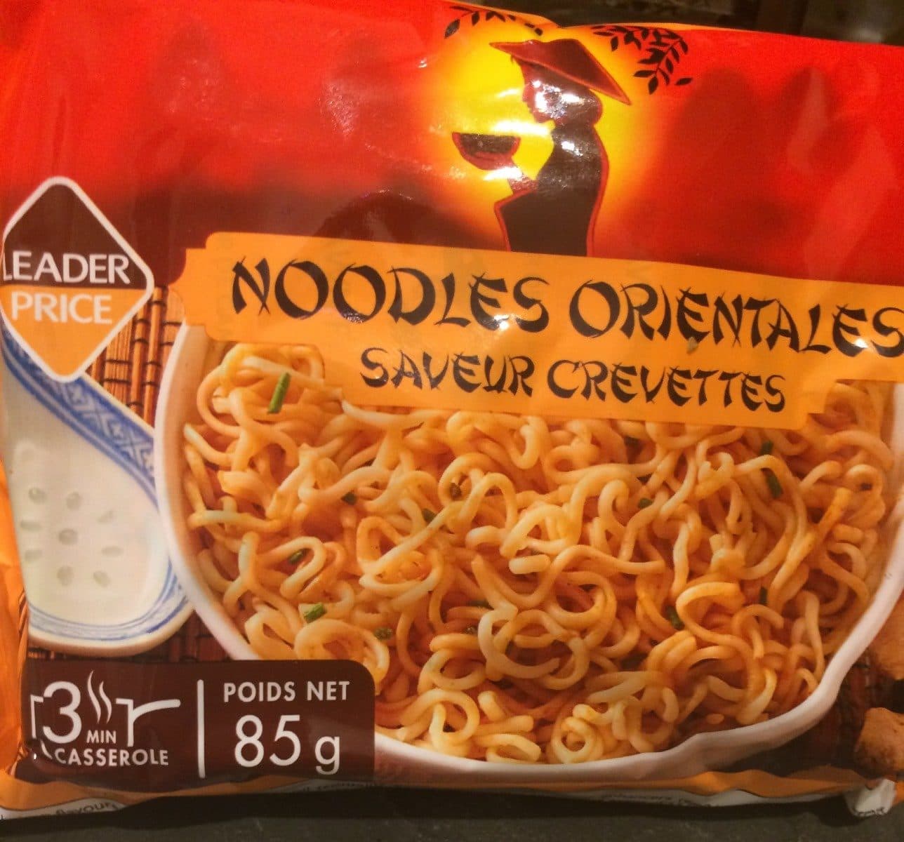 Leader Price Noodle orientales packshot