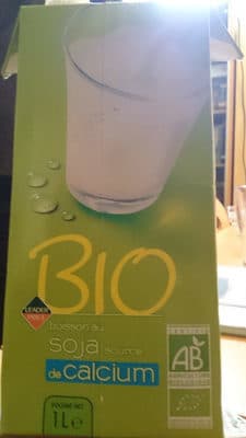 Leader Price Boisson au soja, source de calcium packshot