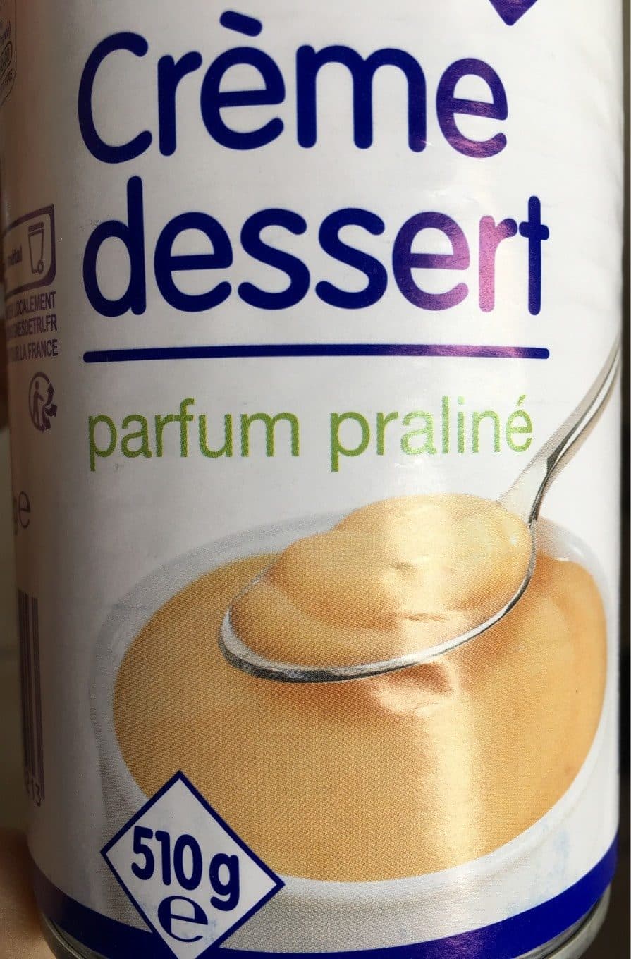 Leader Price Creme dessert packshot