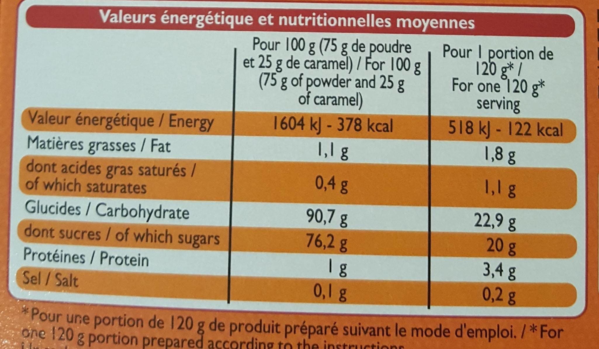 Leader Price Préparation LP Pour Flan Aux ?ufs packshot