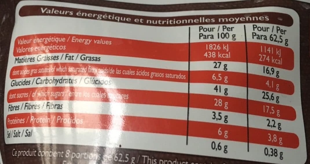 Leader Price Moelleux au Chocolat avec Pépites packshot