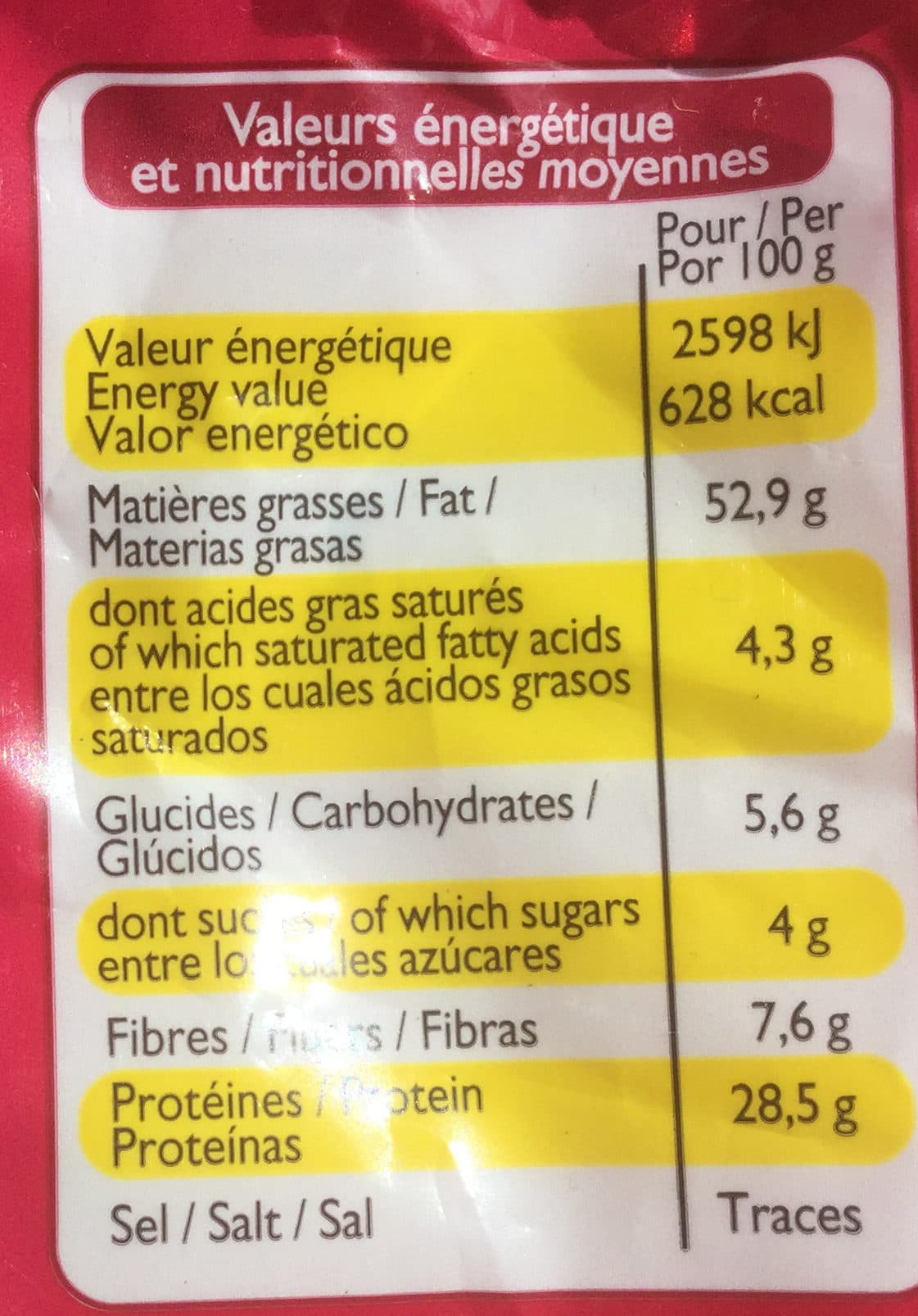 Leader Price Amandes en poudre packshot
