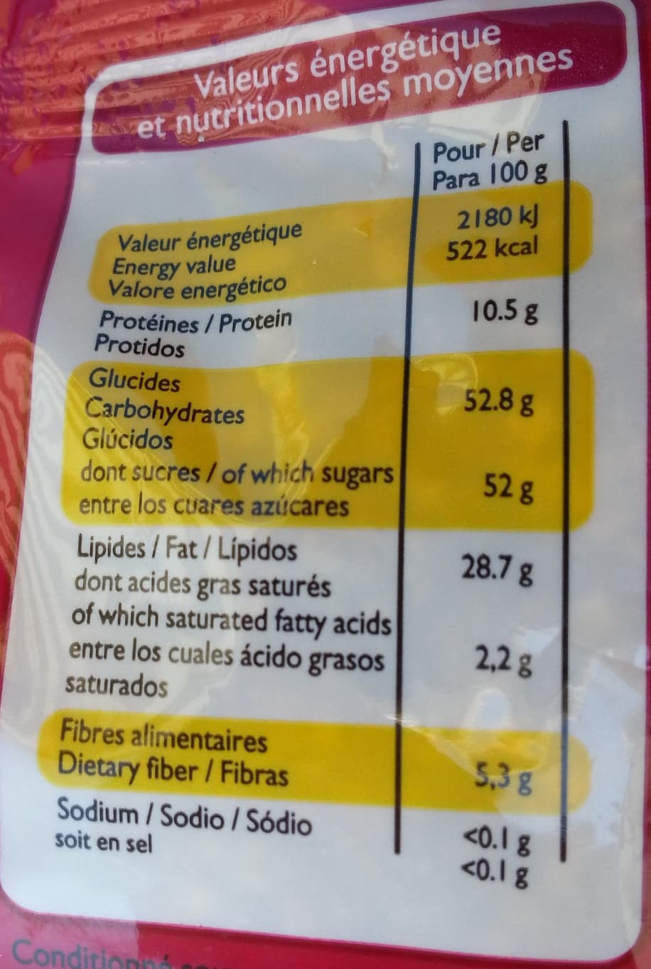 Leader Price Pralin haché packshot