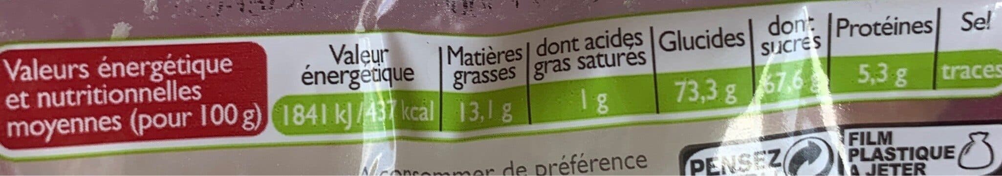 Open Food Facts Pâte d'amandes packshot