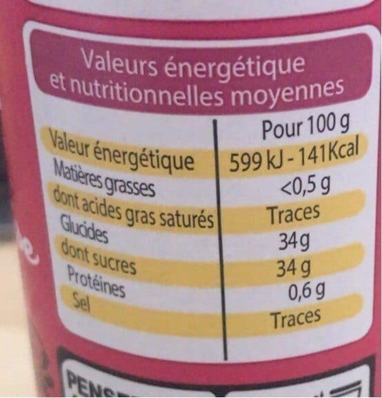 Leader Price Coulis Sucré De Framboise packshot