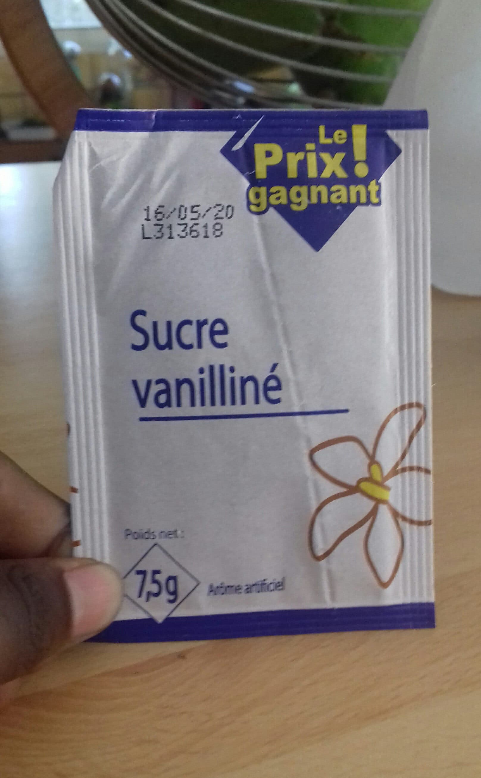 Le prix gagnant Sucre Vanilliné packshot