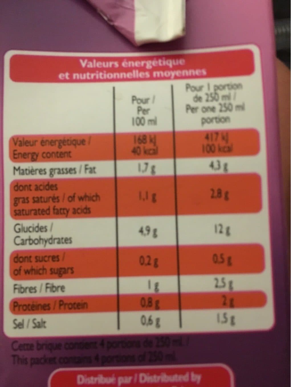 Leader Price Velouté Épinards & Artichauts packshot