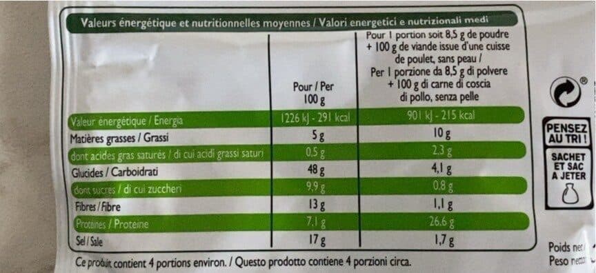 Leader Price Kit cuisson poulet au four packshot