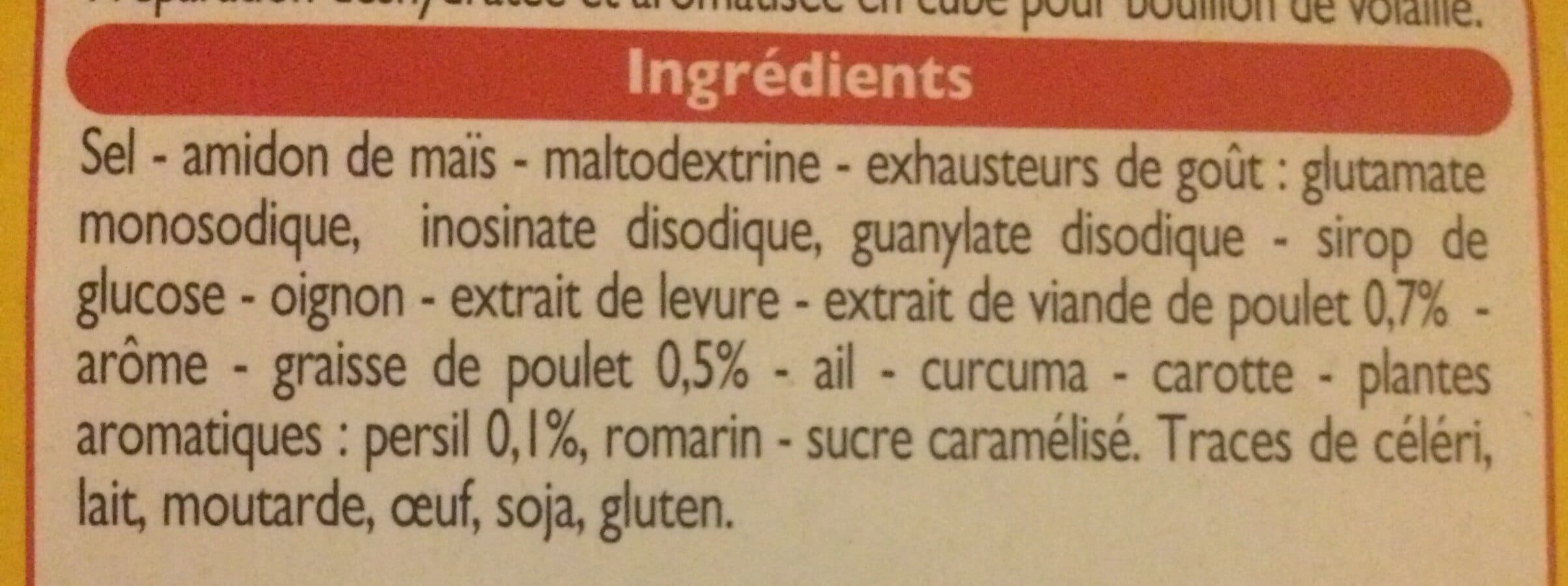 Leader Price Bouillon de volaille packshot
