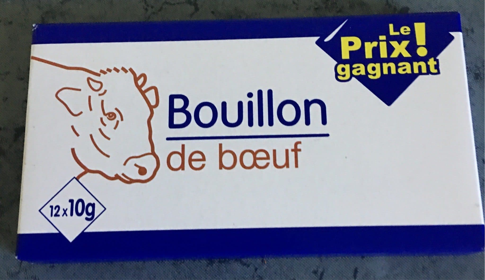 Open Food Facts Bouillon de boeuf packshot