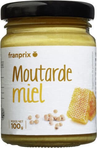 Franprix moutarde au miel packshot