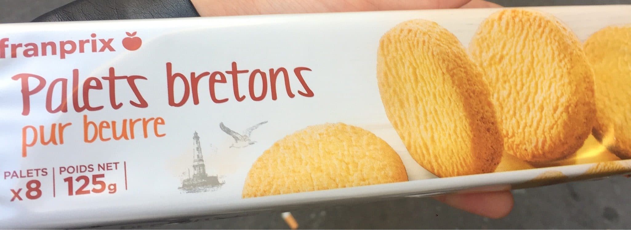 Franprix Palets bretons pur beurre packshot