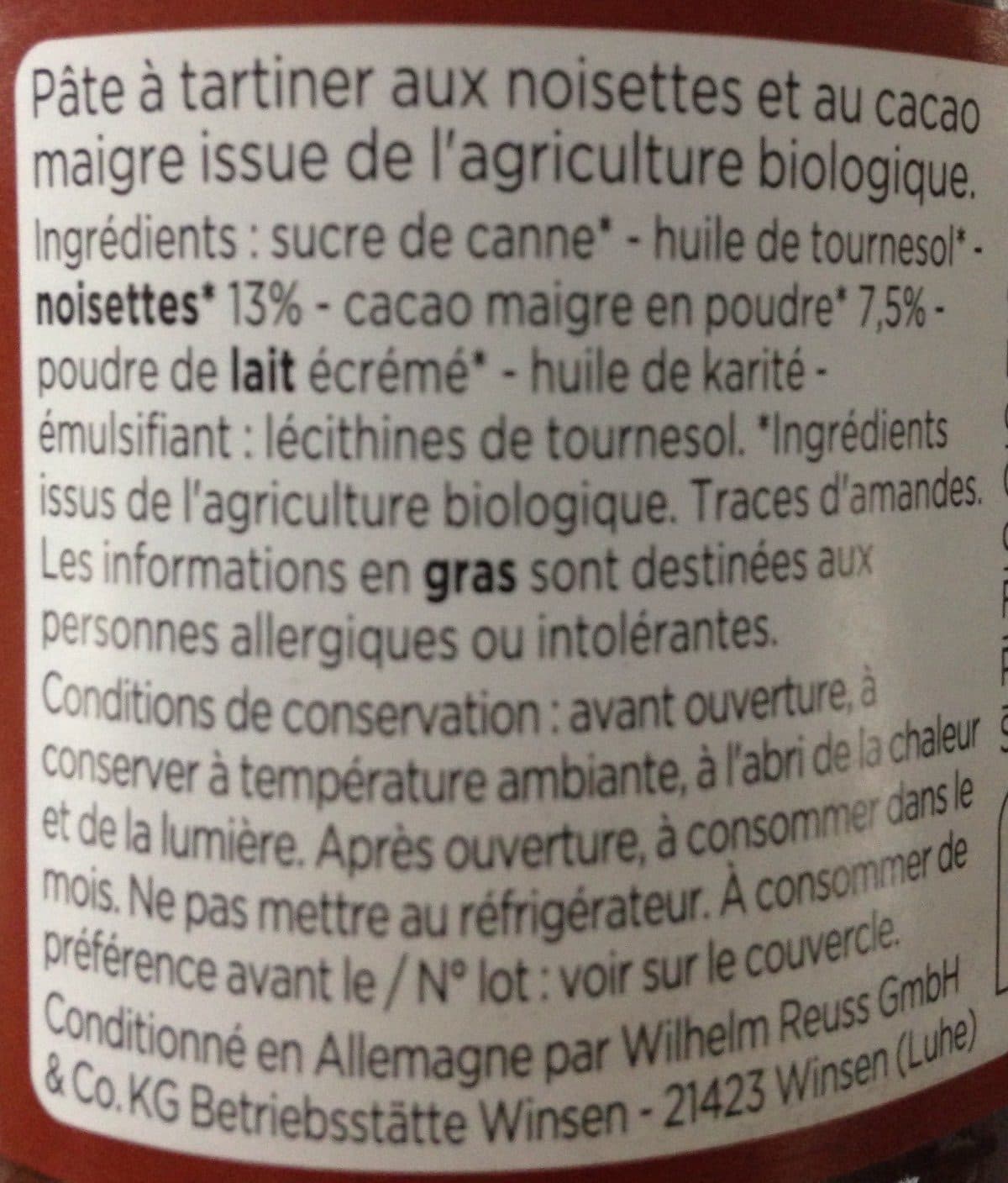 Franprix Pâte à tartiner packshot