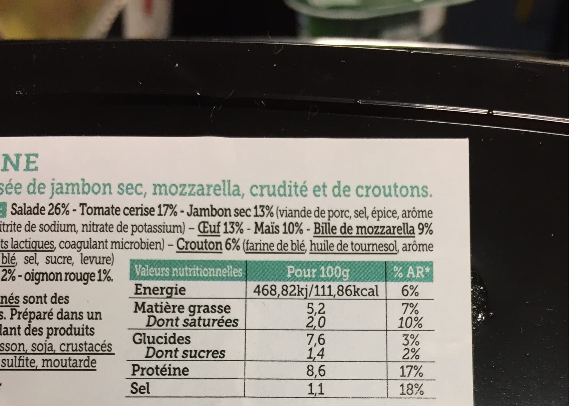 Mon Chou Salade italienne packshot