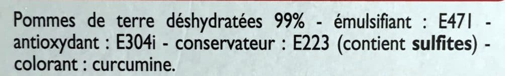 Leader Price Purée de pommes de terre en flocons packshot