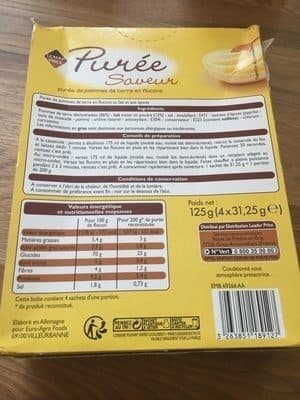 Leader Price Leader Price 125 G (4 31,5 G) packshot