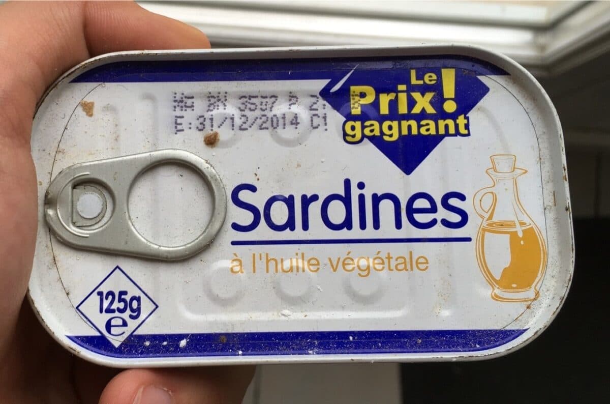 Open Food Facts Sardines à l'huile végétale packshot