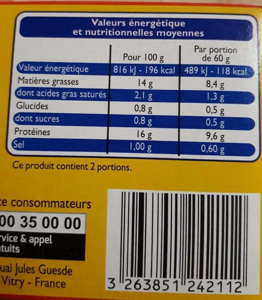 Leader Price Sardines a la sauce harissa packshot