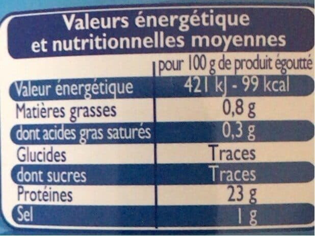 Leader Price Thon albacore au naturel packshot