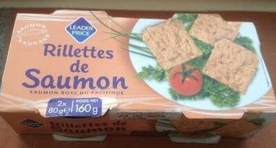 Leader Price Rillettes de Saumon packshot